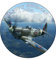 7.5 Spitfire Airplane Personalised Edible PRE CUT ICING Cake Topper