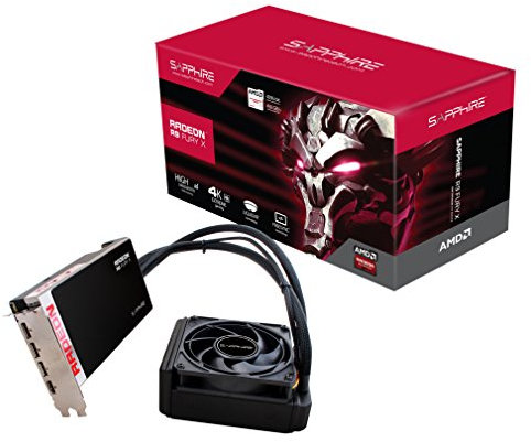Sapphire R9 Fury X Scheda Video, 4GB, Nero