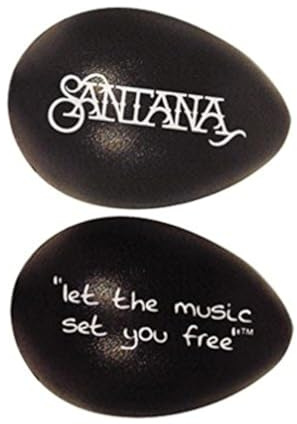 Latin Percussion LPR003-BL Rhythmix Santana Egg Shakers Pair - Blueberry