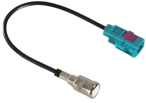 Hama Antennen-Adapter Fakra-Stecker - ISO-Buchse für Audi/BMW/VW