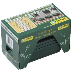 Worth Gardening by Garland Lot de 3 Mini propagateurs en Forme de dôme G85x3