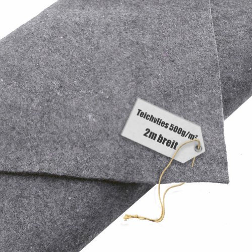 Teichvlies 500g /qm - 10qm in 2m Breite