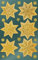 AVERY Zweckform 36 Aufkleber Weihnachten Sterne gold (Made in Germany, Weihnachtssticker Glanzpapier, selbstklebende Weihnachtdeko für Karten, Geschenke, Tüten) 2 Bogen/je 18 Sternsticker, 52808