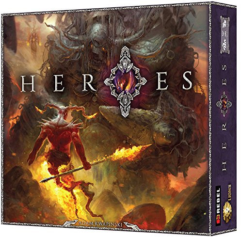 REBEL Sp. z o.o. REB00334 - Brettspiele, Heroes