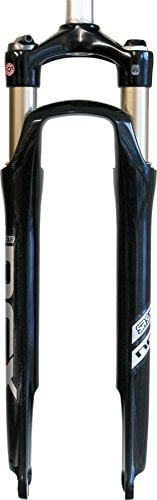 SR Suntour NRX-E RL-R LITE 700c Suspension Fork Black, 63mm Travel, Remote Lockout