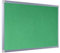 Bi-Office Filztafel New Generation, Pinnwand mit Aluminiumrahmen, 60 x 45 cm, Grün