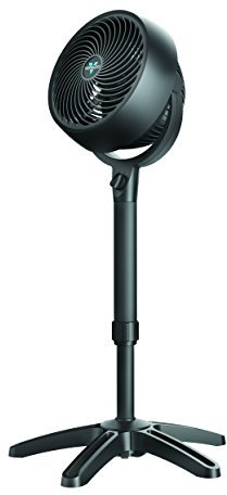 Vornado 683 Standventilator - Standlüfter Höhenverstellbar 42W mit 3 Stufen - Flüsterleise - Schwarz - 23m Reichweite
