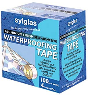 Sylglas AT100 Aluminium Tape Roll 4m x 100mm