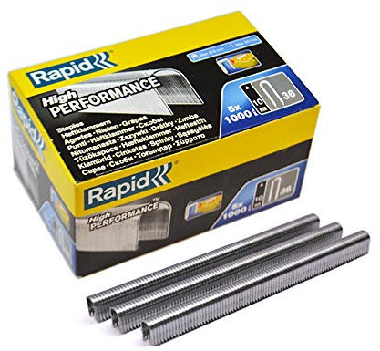 Rapid R36 10mm Cable Tacker Staples 5000 Box