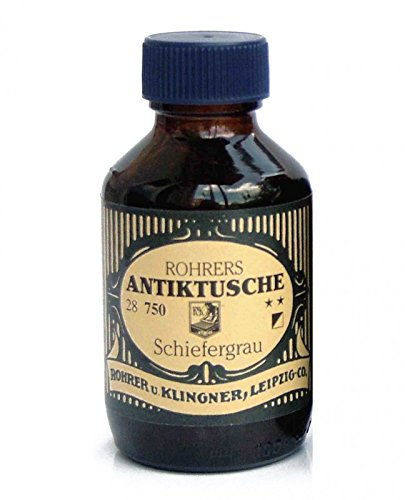 Rohrer & Klingner Traditional Drawing Indian Ink Schiefergrau (gray) 100ml