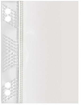 Veloflex® Filing strips double staple fix, sk, polypropylene, 60 x 100 mm, transparent, pack of 10.