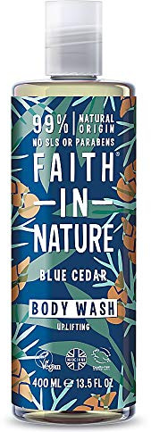 Faith In Nature | Blue Cedar Body Wash | 6 X 400Ml