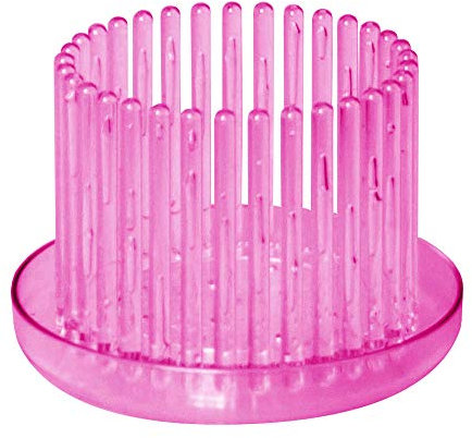 Orchitop S-Set - Design Orchideentopf inkl. Untersetzer für kleinere Orchideen, Farbe pink