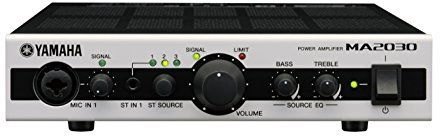 Yamaha MA2030 Amplificador mezclador compacto conmutable de 2 canales con DSP