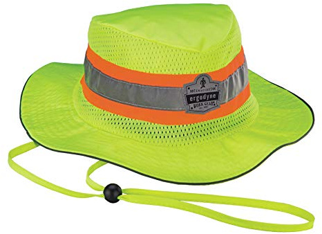 GLoWEAR 8935 Große Klasse mit Kopfbedeckungen Warnschutz-Rangerhut – Lime – parent, 8935