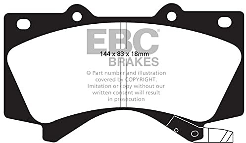 EBC Brakes DP41815R Yellow stuff Brake Pads