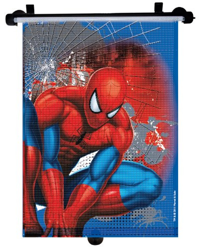 Spiderman 10110 - Spiderman Sonnenschutzrollo (1 Stück) 33x56 cm