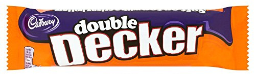 Cadbury Double Decker Chocolate Bar, 54.5 g