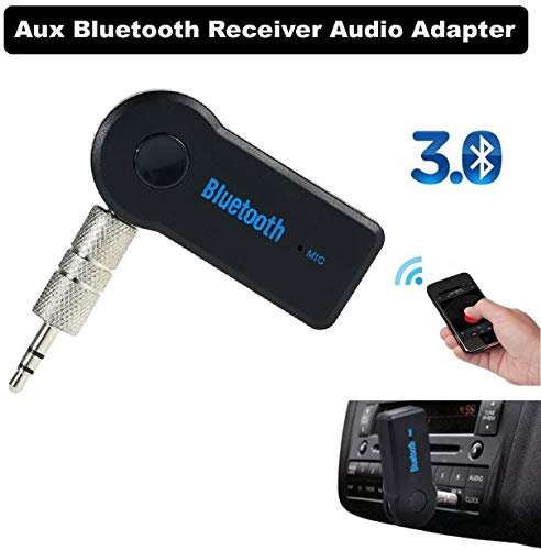 REALMAX® portable 3.5mm Bluetooth Car Kits 3.0 Car Home Music Audio Stereo Receiver Adapter Transmitter New