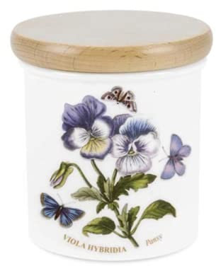 Portmeirion Botanic Garden Spice Herb Jar Pansy