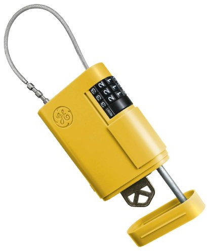 Kidde AccessPoint 001941 Tragbarer Aufbewahrungsschlüssel mit verstellbarem Kabel, Gelb