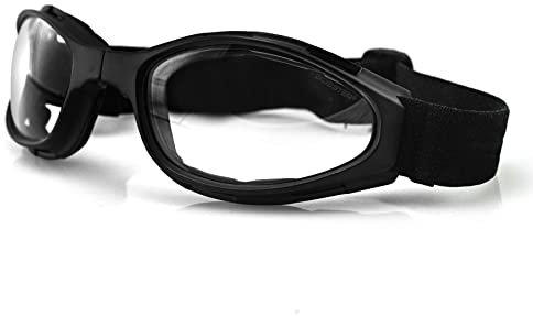 Bobster Crossfire Goggles,Black Frame/Clear Lens,one size (japan import)