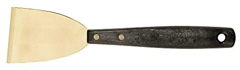 Hyde Tools 12055 3-Inch Brass Chisel Scraper With Long Handle