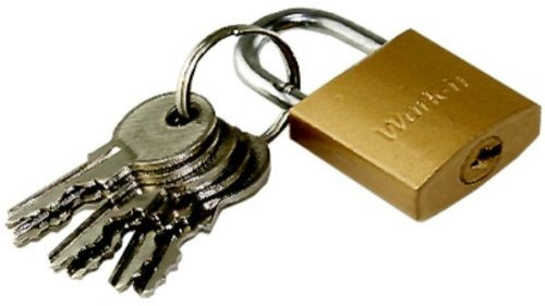Vorhängeschloss 25mm 6Schlüssel Schloss