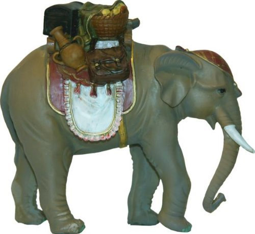 Elefant mit Gepäck, geeignet für 15 bis 20cm Figuren
