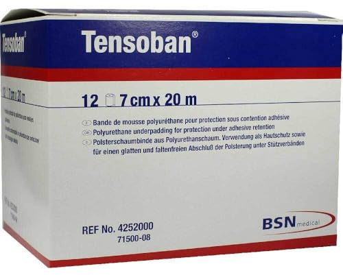 TENSOBAN Polsterschaumbinde 7,5 cmx20 m 12 St