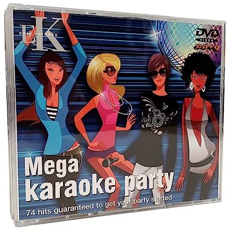 Easy Karaoke Mega Karaoke Party 4 Disc Set + Bonus Disc