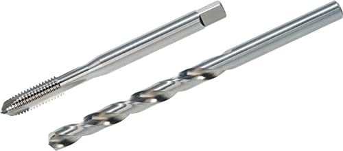 VÖLKEL Twinbox Set 2-teilig | Maschinengewindebohrer + Spiralbohrer | DIN 371, M12 x 1.75 | HSS-E Gewindebohrer M12 | Gewindeschneider M12 | Für Durchgangslöcher | Form B