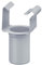 INEFA Ablaufstutzen kastenförmig, PVC-U NW115/DN85 Grau Einhangstutzen, Dachrinnenzubehör, einfache Montage, Made in Germany