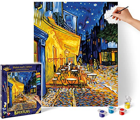 Schipper - 609130359 - Nocturnal Café - Tableau à Dessin - Taille 40 x 50 cm
