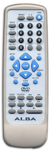 Original Remote Control for Alba DVD566