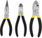STANLEY 3 Piece Plier Set, Slip Joint/Long Nose/Diagonal Cutting