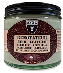 Avel Crema balsamo per rinnovare il cuoio, (NOISETTE 38), 250 ml