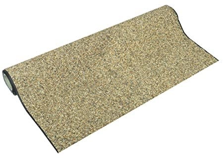 Wacredo Premium Teich Steinfolie 1m x 1,2m | Wasserdurchlässige Steinfolie für Teich und Teichrand | Sehr witterungsbeständig | Hohe UV- Stabilisierung | Kiesfolie