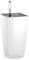 Lechuza 18120 - Maceta Mini Cubi Premium 9 Kit Completo, Color Blanco (9 x 9 x 18)