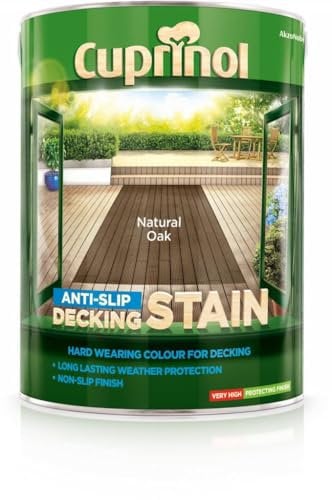 Cuprinol Ultra Tough Decking Stain 5L Natural Oak (319265)