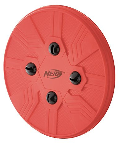 Nerf Dog Howler Flyer - heulende Frisbee rot 25,4cm