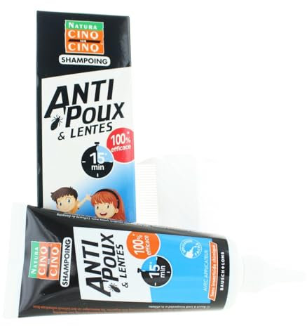 Cinq Sur Cinq Shampooing Anti Poux Et Lentes + Applicateur 100ml