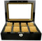adorini Watch Box Deluxe - Display Case for 8 Watches