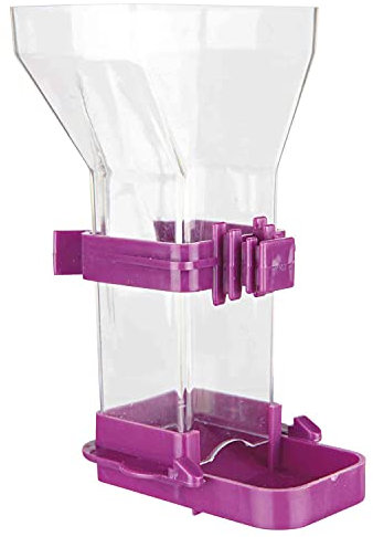 TRIXIE Futterspender für Vogel 150 ml 1 Stück Sortiment, natur