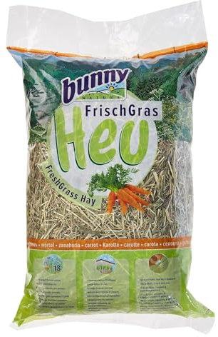 Bunny Allgäuer Frischgras Heu mit Karotte, 500 g