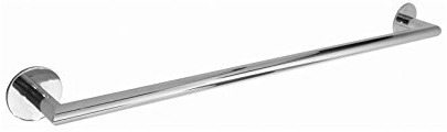 Smedbo Time Single Towel Rail, Polished Chrome, 618 mm