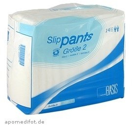 PARAM Slip Pants Basis Gr.2 14 St