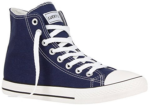 stiefelparadies Herren High Top Sneakers Schnürer Sportschuhe 54121 Dunkelblau Ambler 36 Flandell