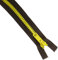 Prym Reißverschluss Bicolor (S12/40 cm, teilbar, dunkelbraun/gelb)