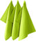 REDBEST Geschirrtuch, Küchentuch 3er-Pack Seattle, 100% Baumwolle apfelgrün Größe 50x70 cm - saugstarke, strapazierfähige Qualität, mit Aufhängung (weitere Farben)